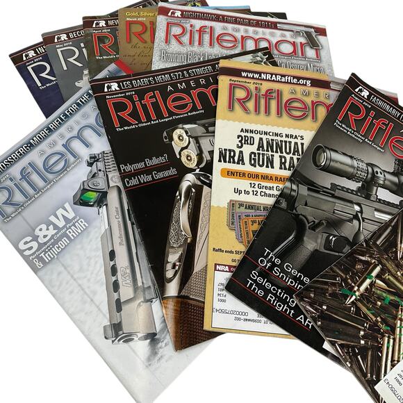 10 Issues American Rifleman Magazine Vintage 2015 to 2016 Firearm Authority - Picture 3 of 6
